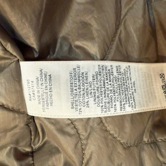 True Religion Military Inspired Distressed Parka - Picture 10 of 11